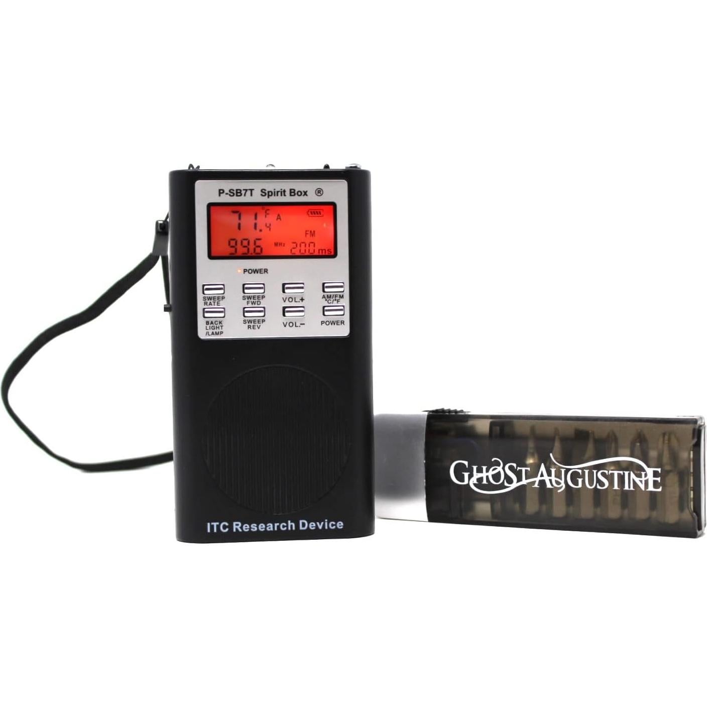 Caja de Espíritu SB7 Rev 7 Ghost Augustine con Linterna