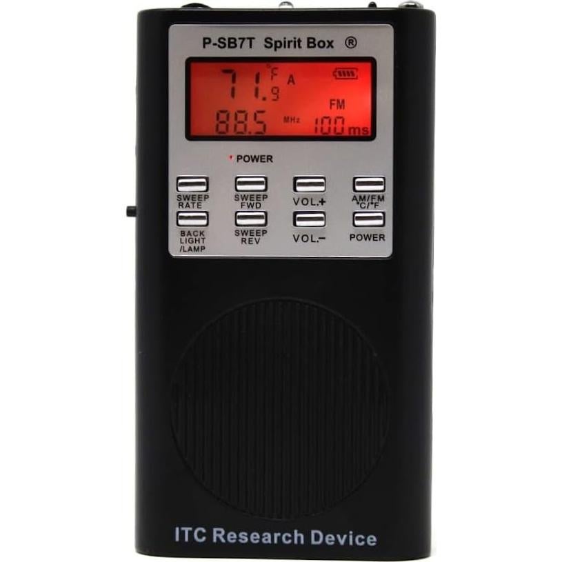 Caja de Espíritu SB7 Rev 7 Ghost Augustine con Linterna