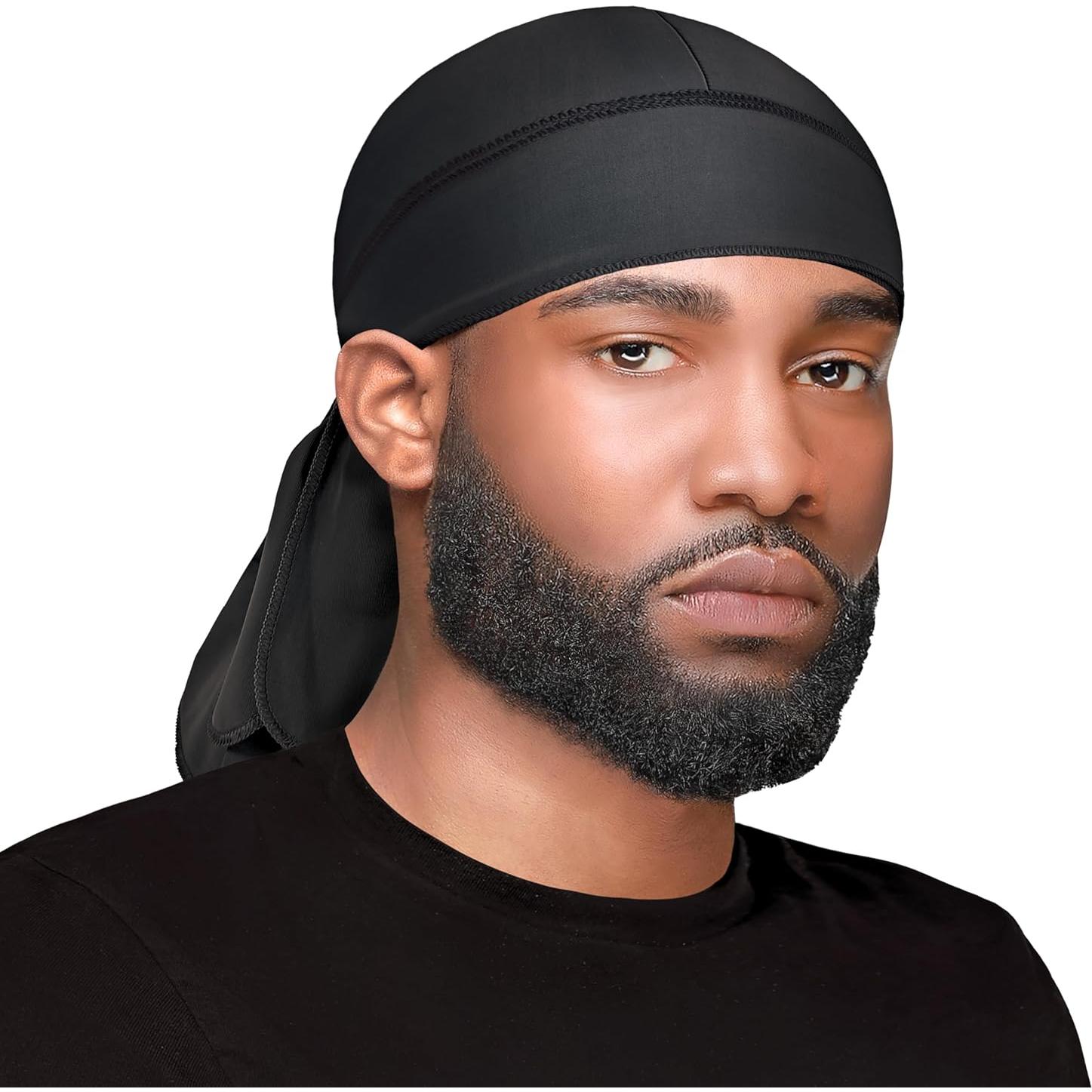 Do-Rag Ajuste Ceñido WavEnforcer 106 Negro Transpirable