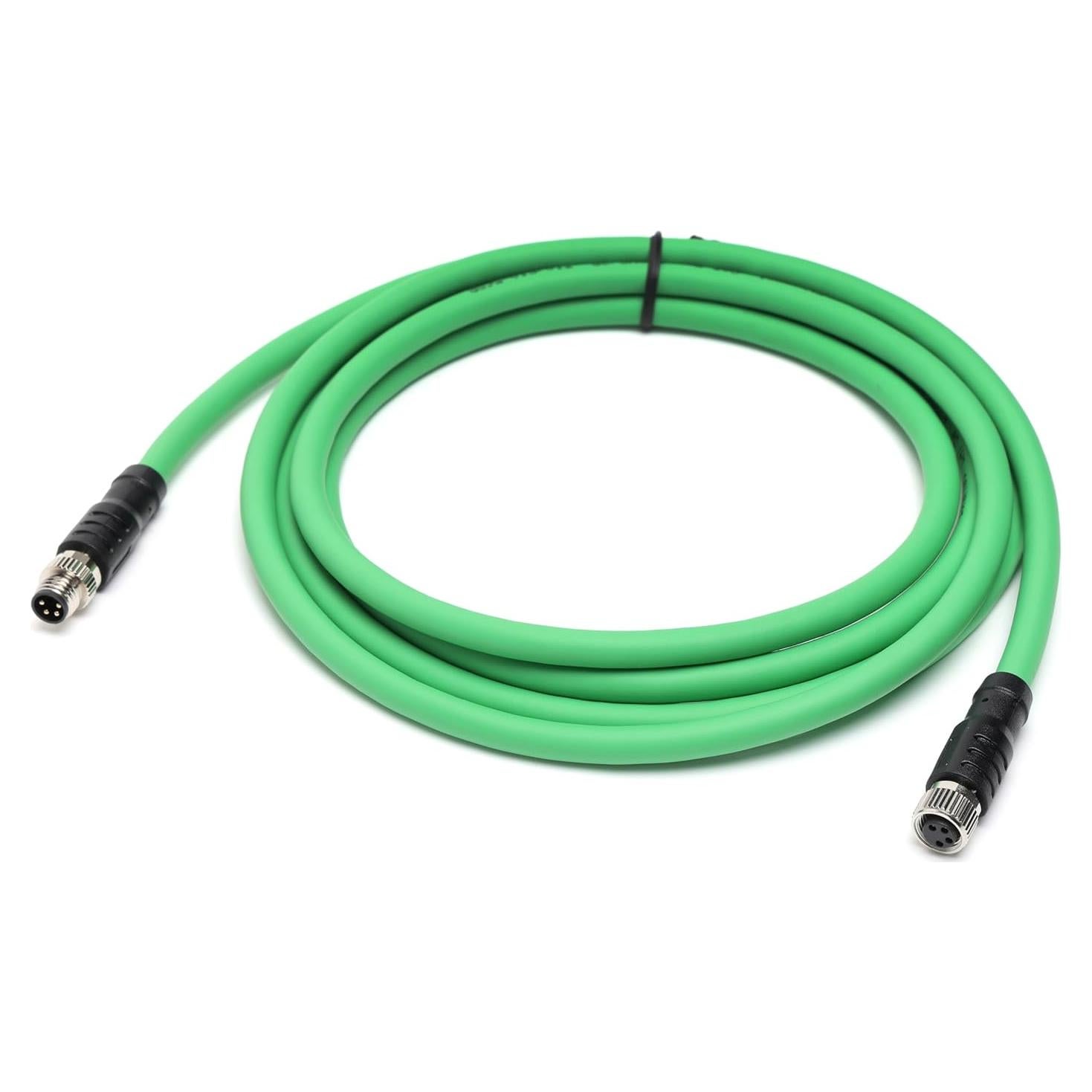 Cable M8 4 Pines Macho a Hembra Beckhoff 2M Cat5e Blindado