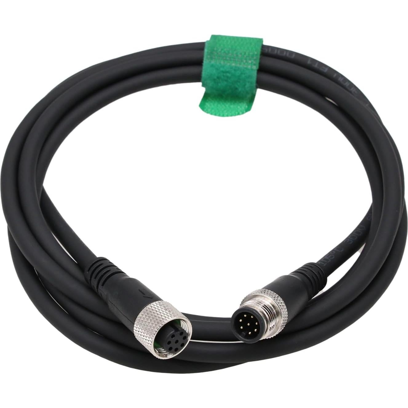 Cable M12 A Coded 8 Pines Hembra a Macho 25m HangTon Connect