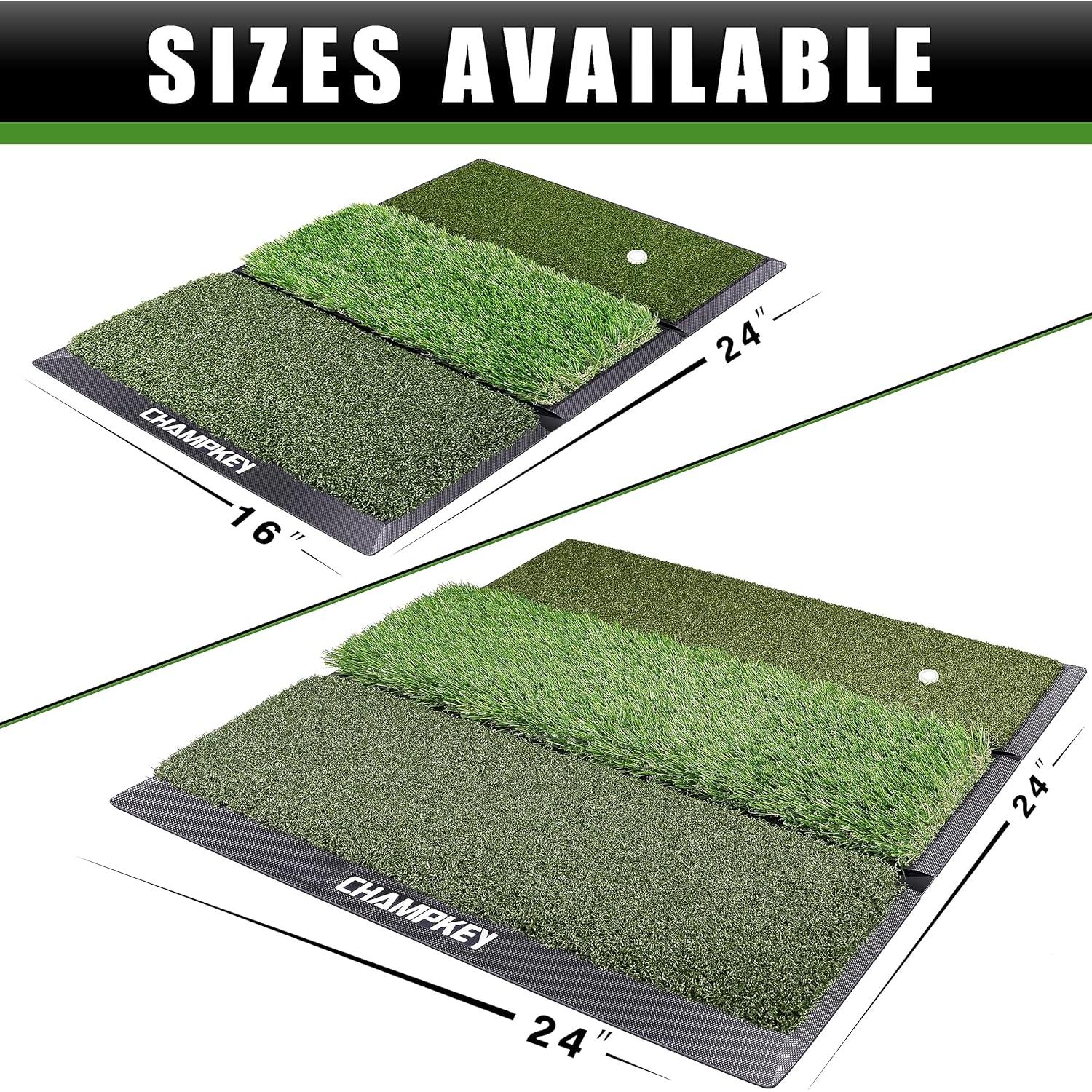 Alfombrilla de Golf CHAMPKEY PRO 40x60 cm Respaldo Caucho