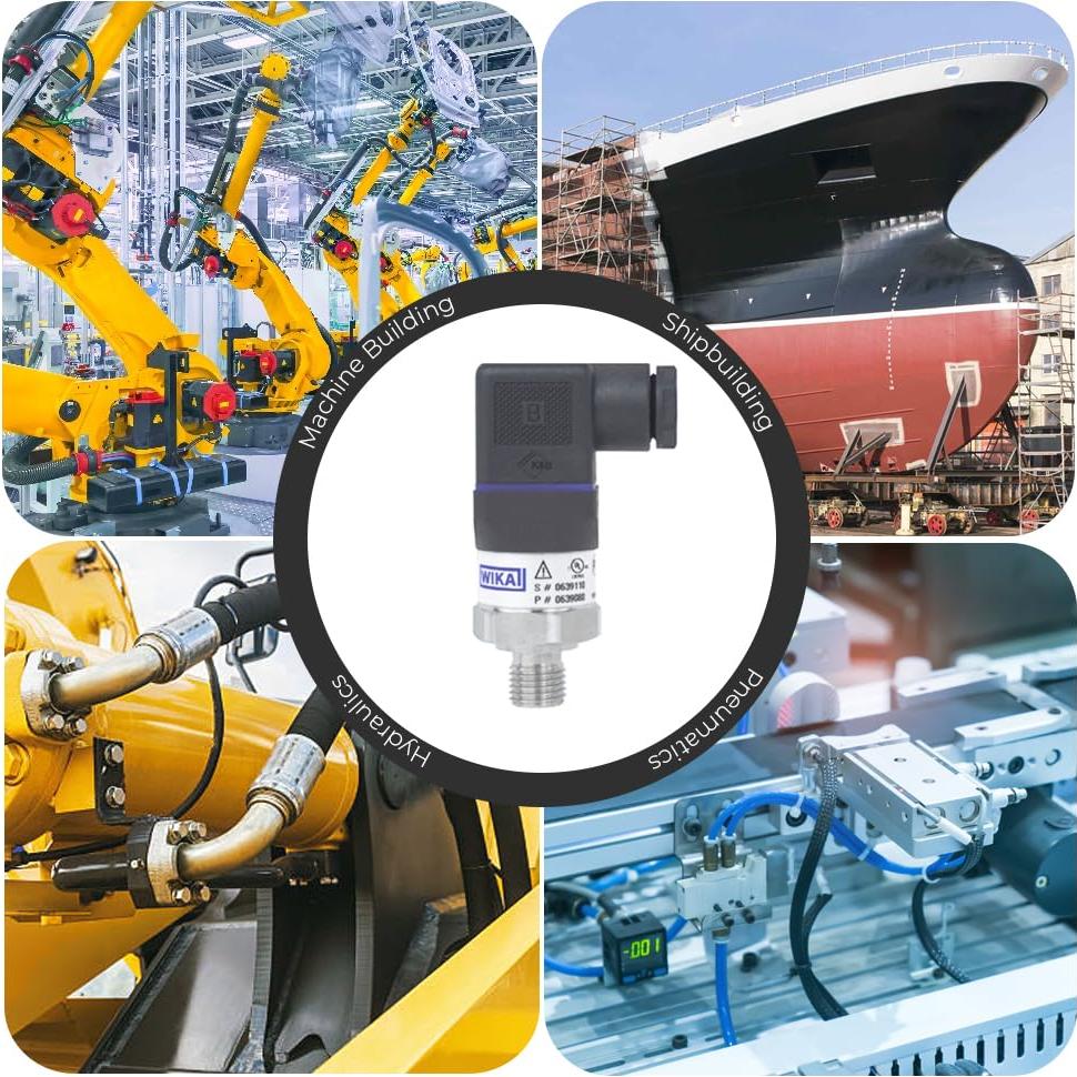 Transmisor de Presión WIKA A-10, 0 a 689 kPa, 1/4" NPT(M)