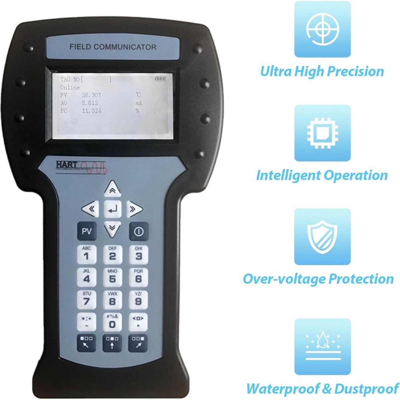 Comunicador de Campo HART 475 SQFOR con Cable y Batería