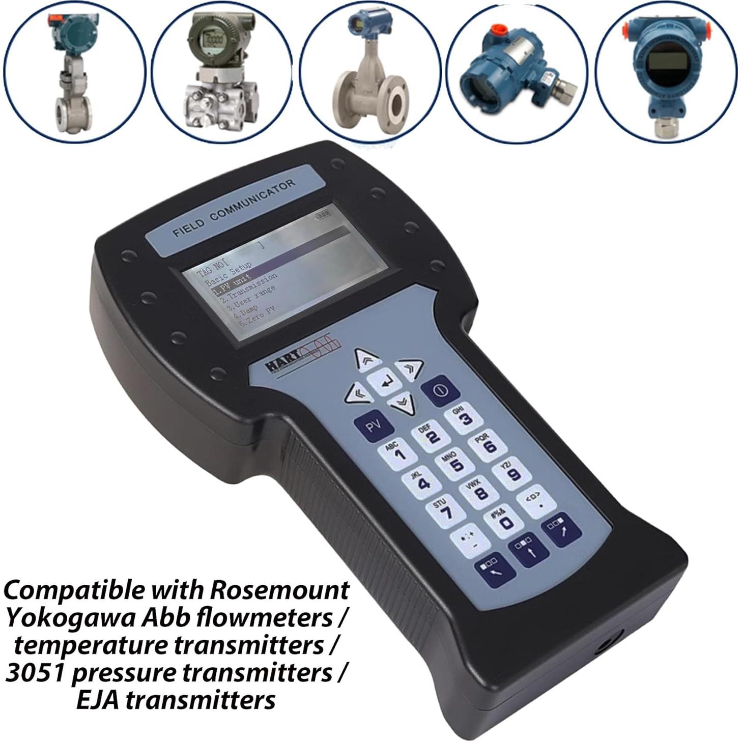 Comunicador de Campo HART 475 SQFOR con Cable y Batería