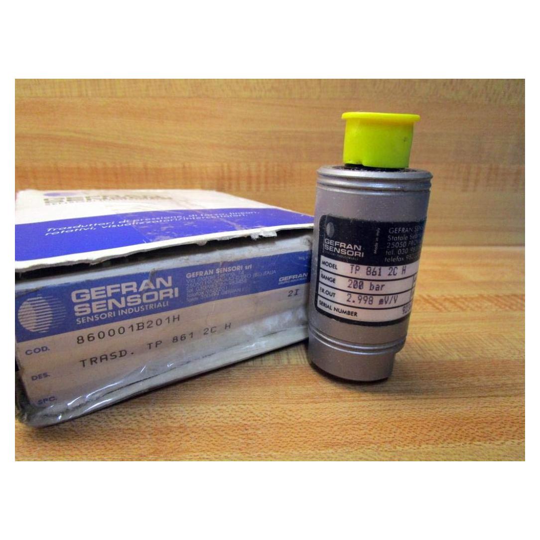 Sensor de Presión Gefran TP 861 2C H 200 Bar 1/4" NPT