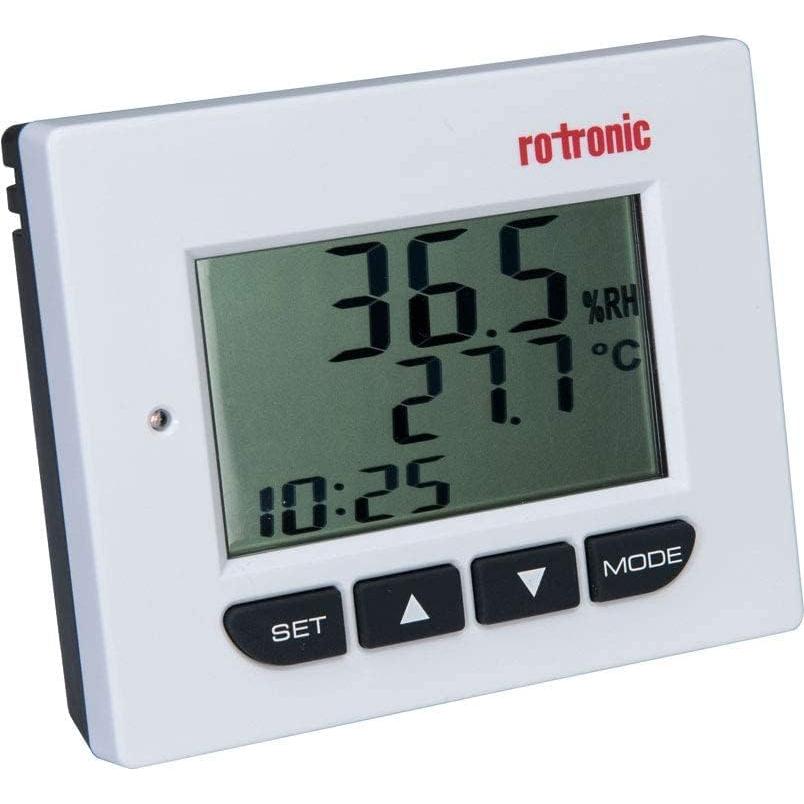 Termómetro Higrómetro Digital Rotronic HD1 - Pantalla LCD con Alarma