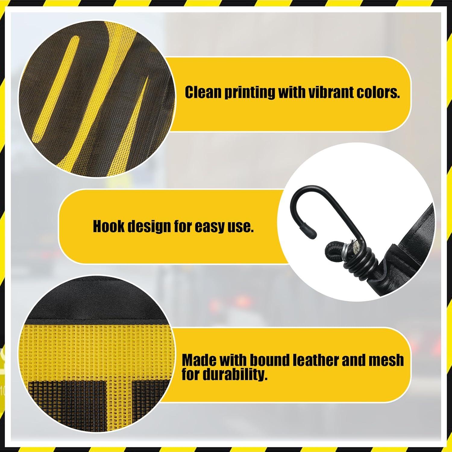 Carteles de Carga Sobredimensionada Rey de Negocios 2 Piezas 45.72x213.36cm