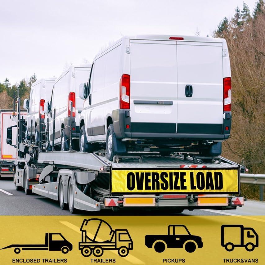 Carteles de Carga Sobredimensionada Rey de Negocios 2 Piezas 45.72x213.36cm