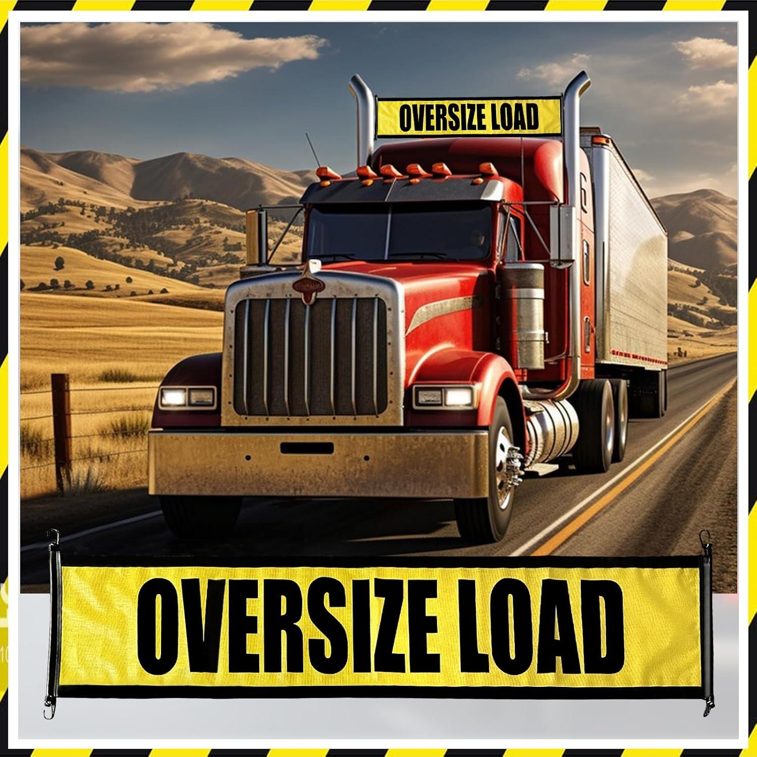 Carteles de Carga Sobredimensionada Rey de Negocios 2 Piezas 45.72x213.36cm