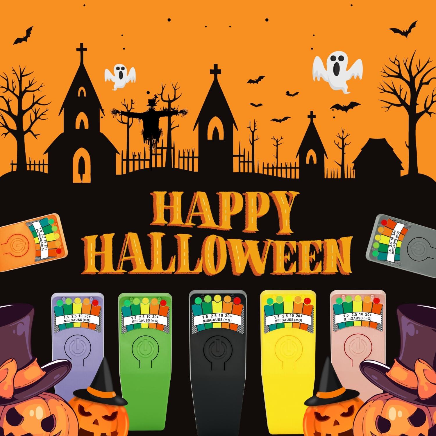 Detector de Campo Electromagnético EMF Portátil para Caza de Fantasmas