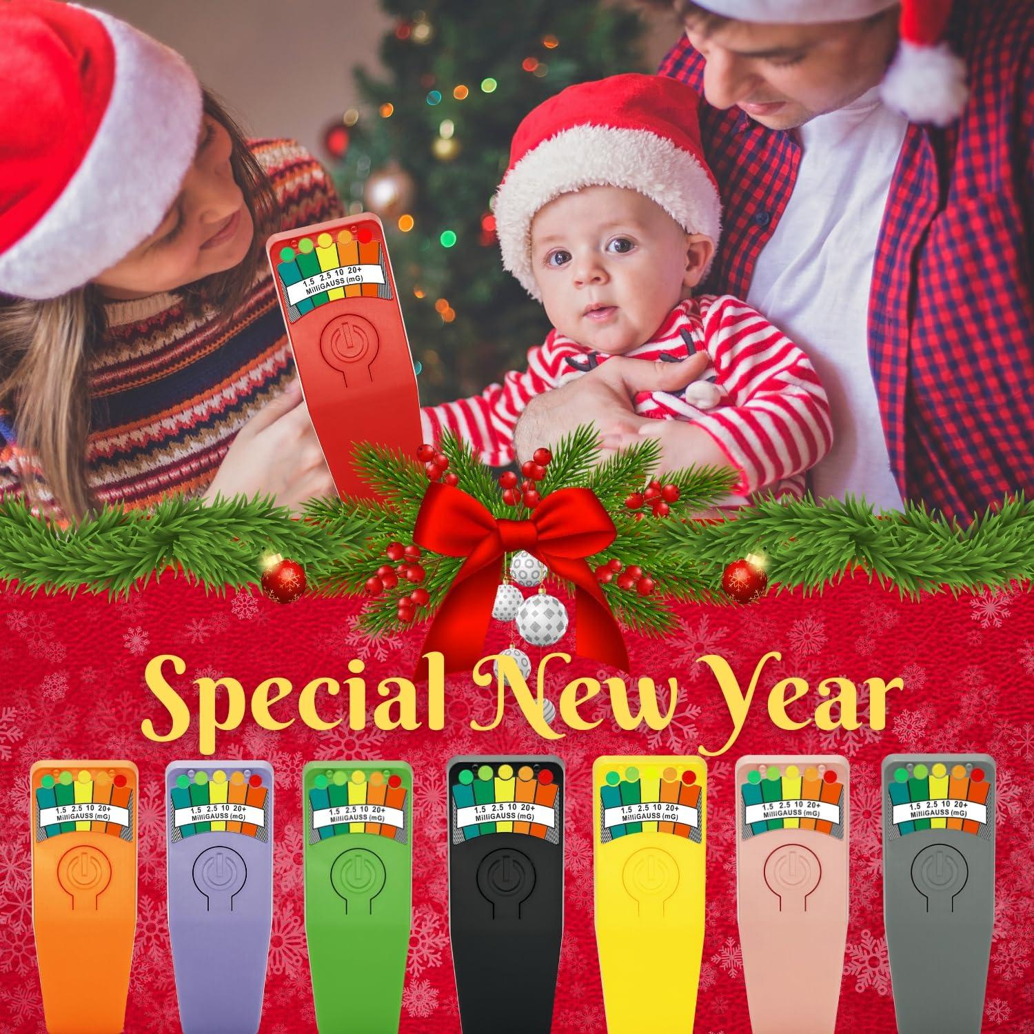 Detector de Campo Electromagnético EMF Portátil para Caza de Fantasmas