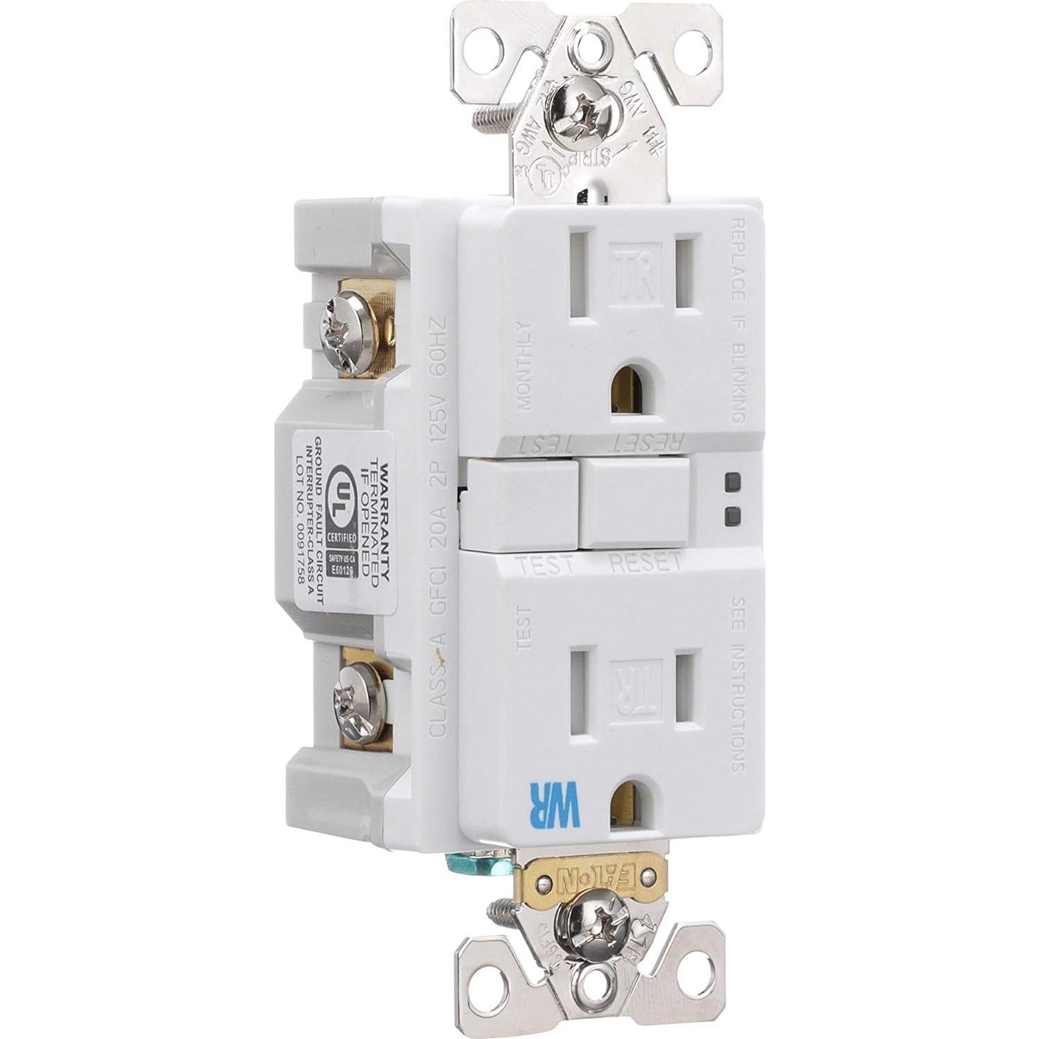 Receptáculo Dúplex GFCI Eaton TWRSGF15W 15A 120V Resistente Climas