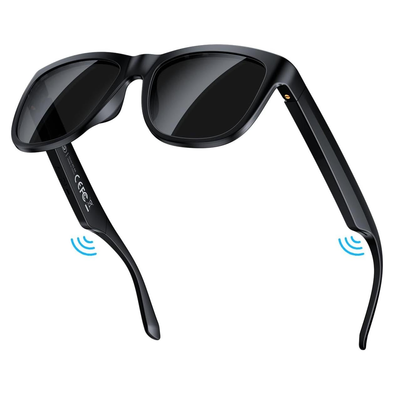 Gafas de Sol Inteligentes XO con Bluetooth y UV400 - Negro