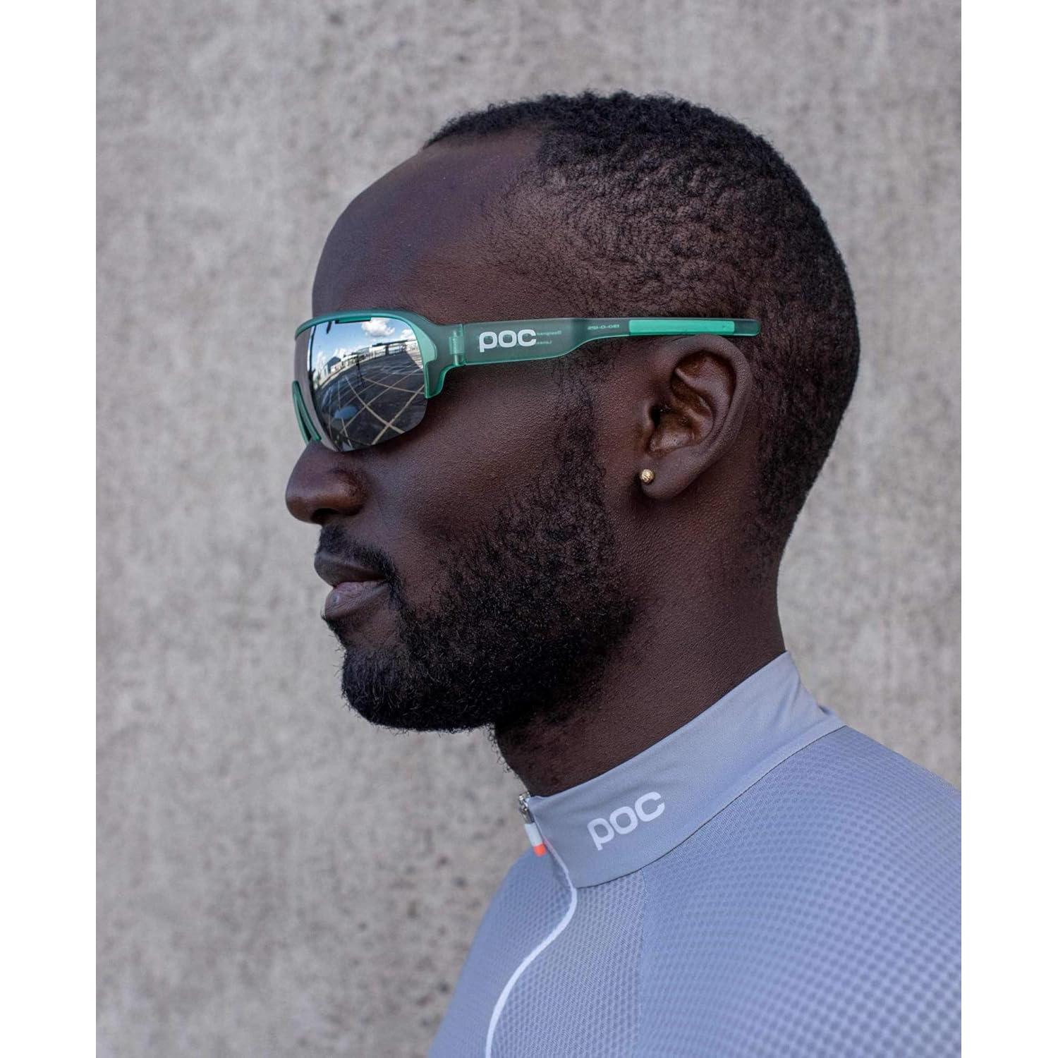 Gafas de sol POC Do Half Blade para ciclismo - Verde Fluorita