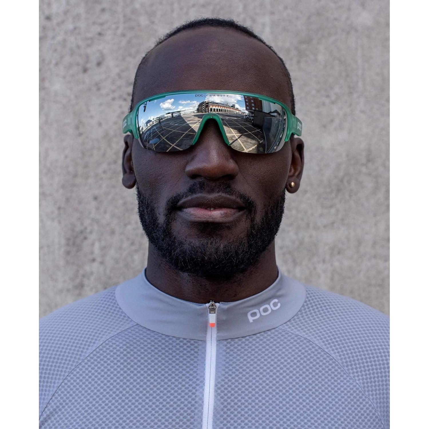 Gafas de sol POC Do Half Blade para ciclismo - Verde Fluorita