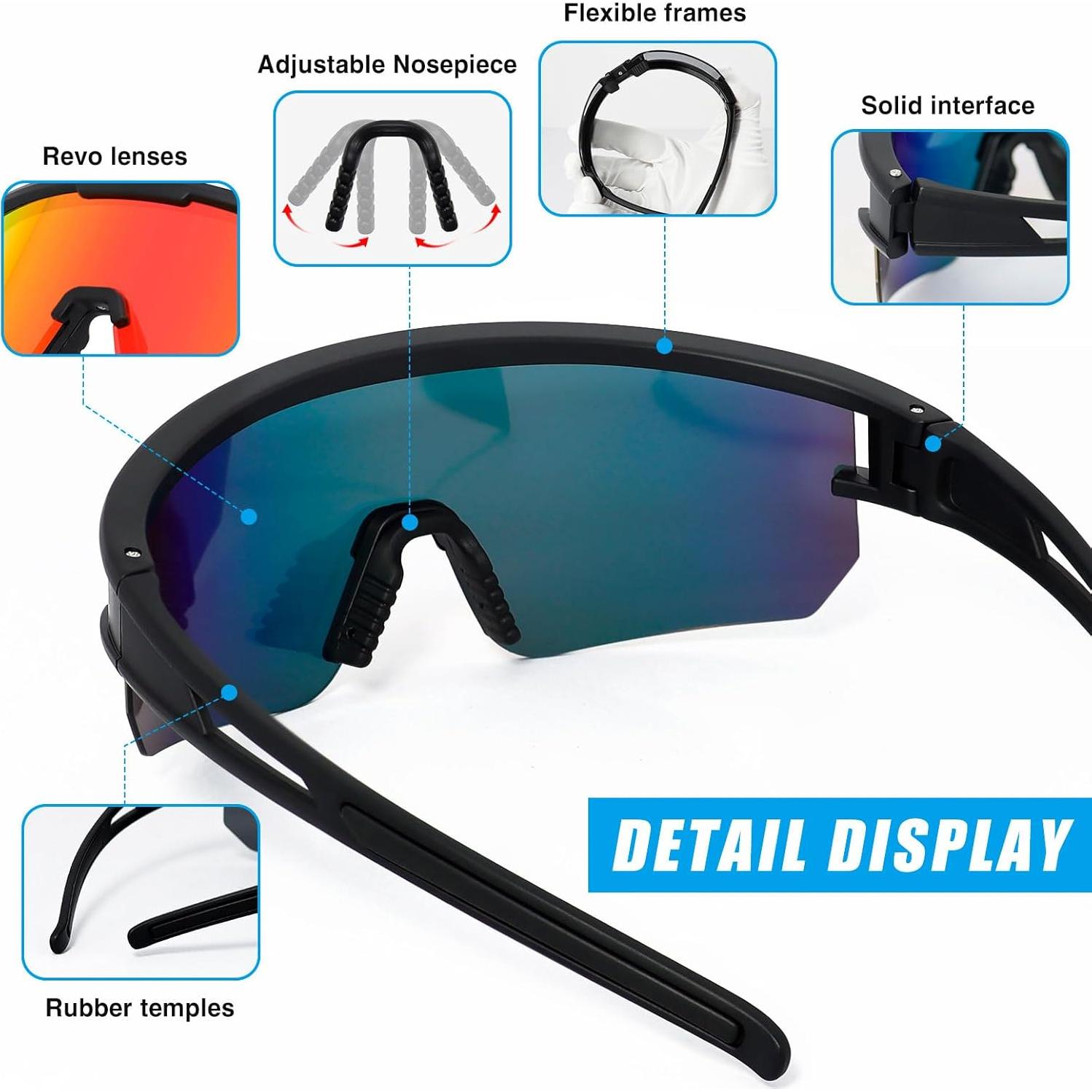 Gafas de Ciclismo VEWOE Modelo Ve-JH156 UV400 Polarizadas