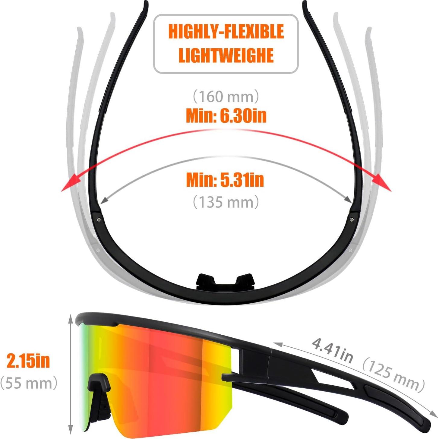 Gafas de Ciclismo VEWOE Modelo Ve-JH156 UV400 Polarizadas