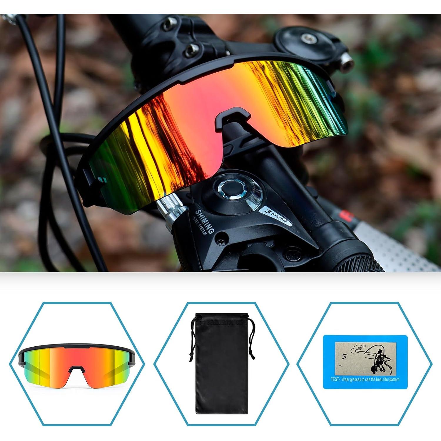 Gafas de Ciclismo VEWOE Modelo Ve-JH156 UV400 Polarizadas