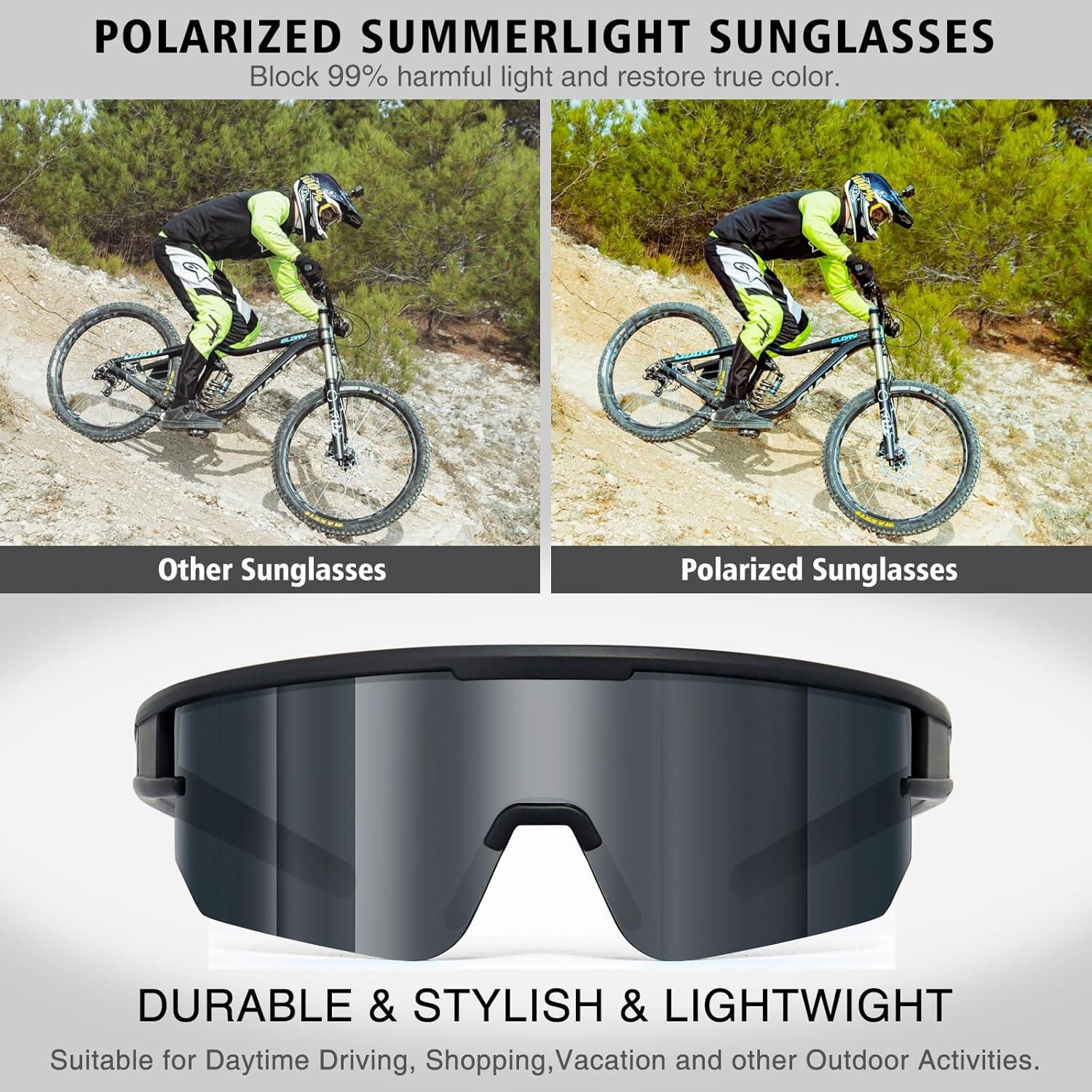 Gafas de ciclismo VEWOE modelo Ve-JH156 UV400 polarizadas