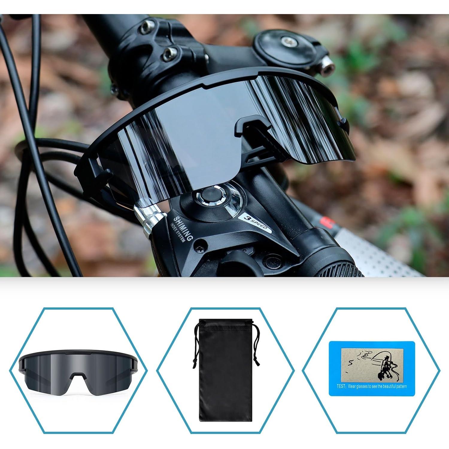 Gafas de ciclismo VEWOE modelo Ve-JH156 UV400 polarizadas