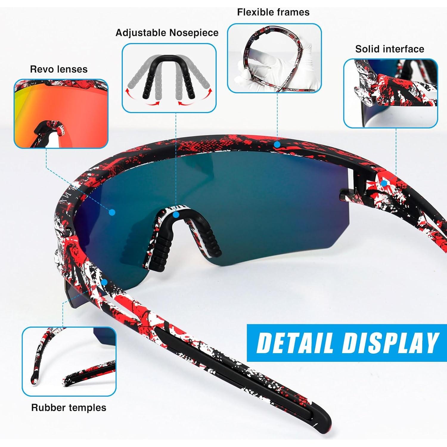 Gafas de ciclismo VEWOE modelo Ve-JH156 polarizadas UV400