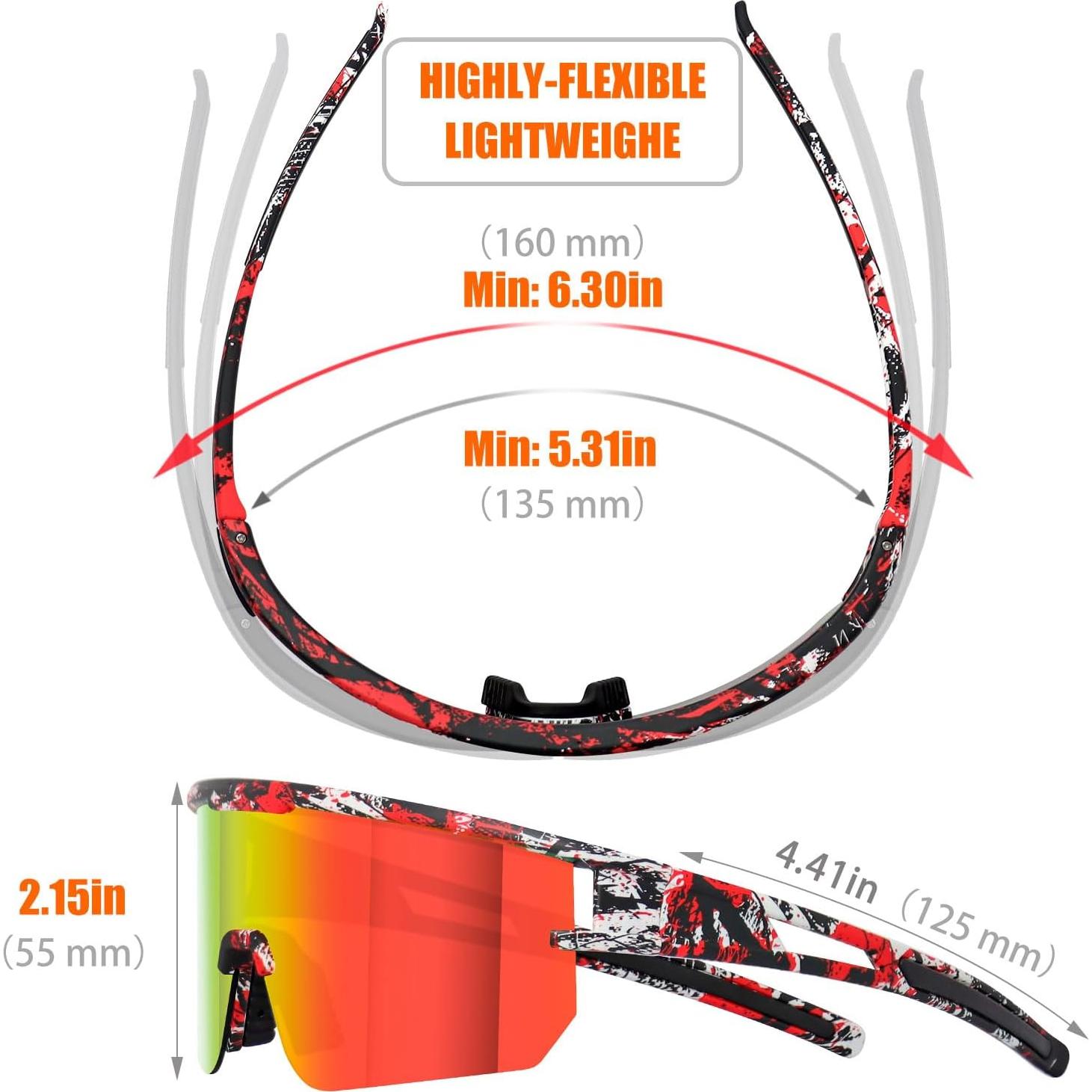 Gafas de ciclismo VEWOE modelo Ve-JH156 polarizadas UV400