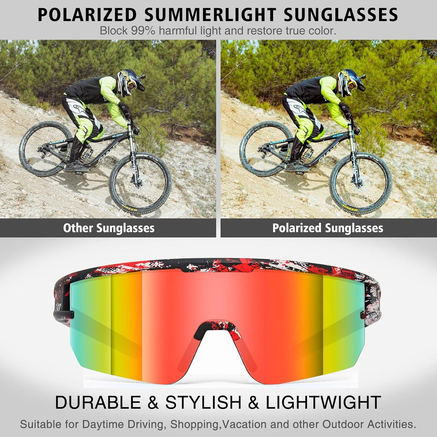 Gafas de ciclismo VEWOE modelo Ve-JH156 polarizadas UV400