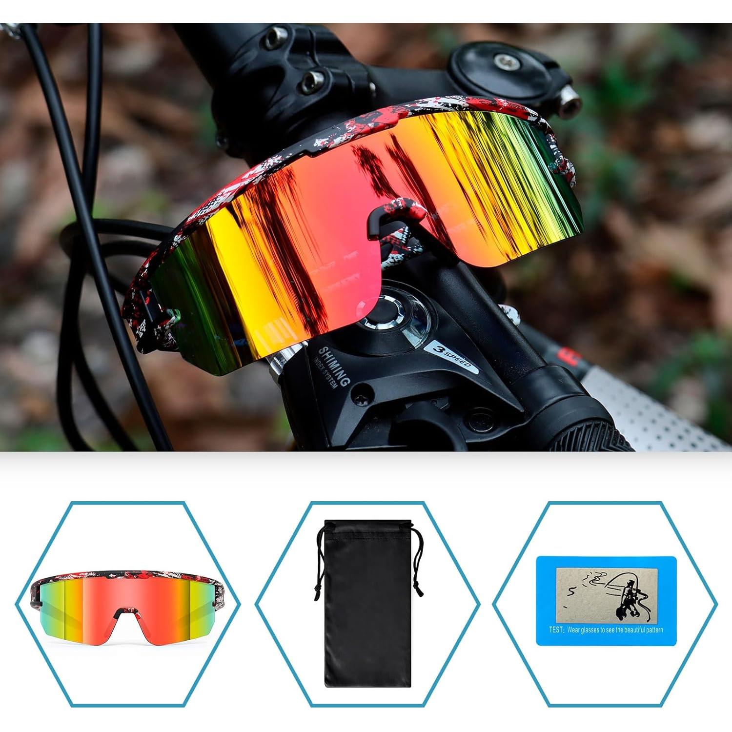 Gafas de ciclismo VEWOE modelo Ve-JH156 polarizadas UV400
