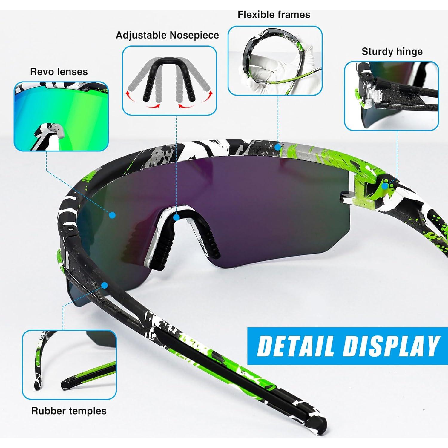 Gafas de ciclismo VEWOE modelo Ve-JH156 UV400 polarizadas