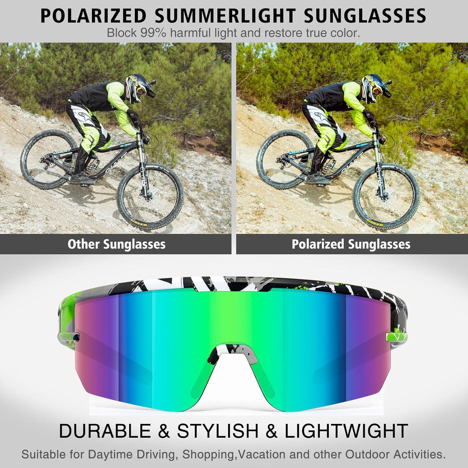 Gafas de ciclismo VEWOE modelo Ve-JH156 UV400 polarizadas