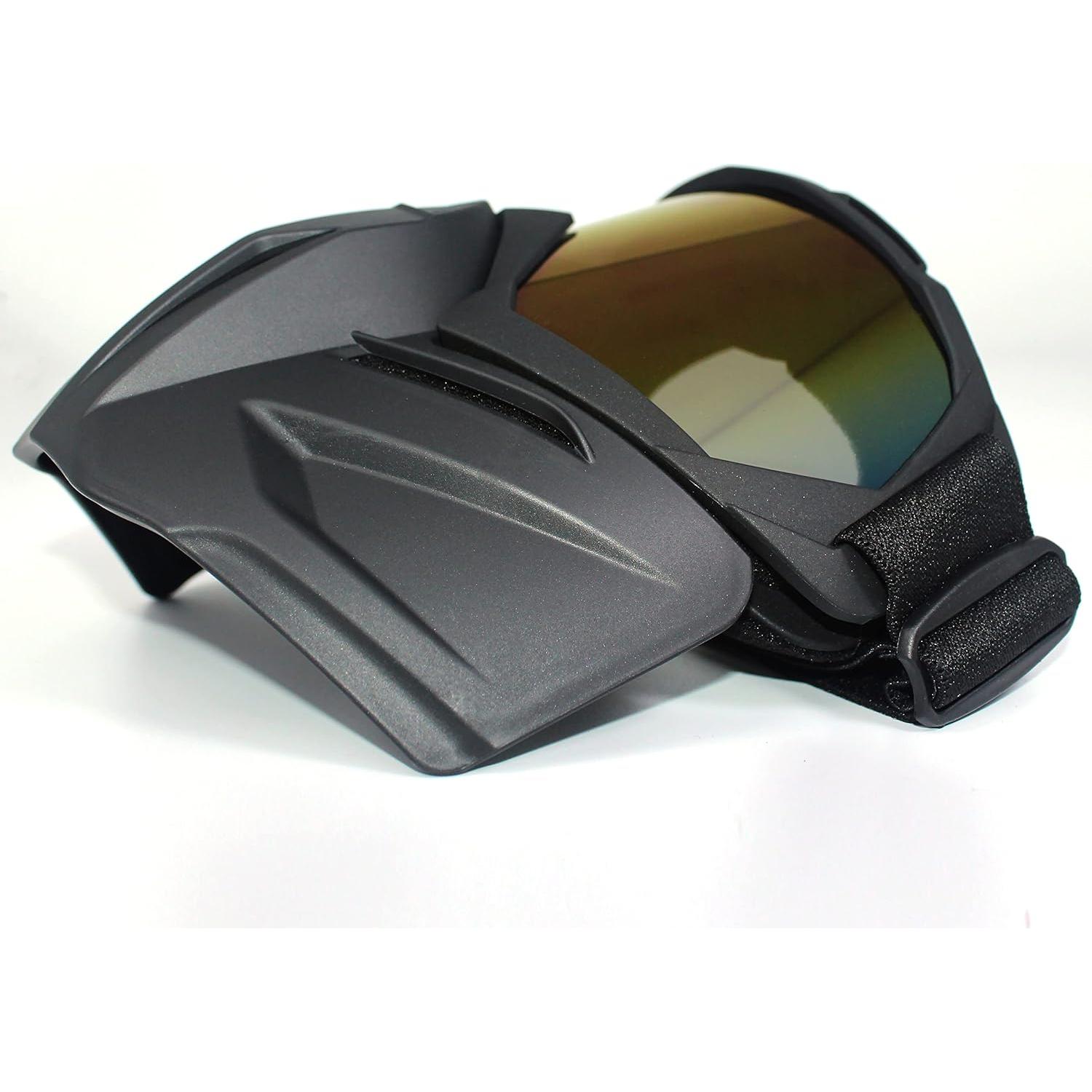 Gafas de Motocicleta Marca X - Lentes Curvadas 180°