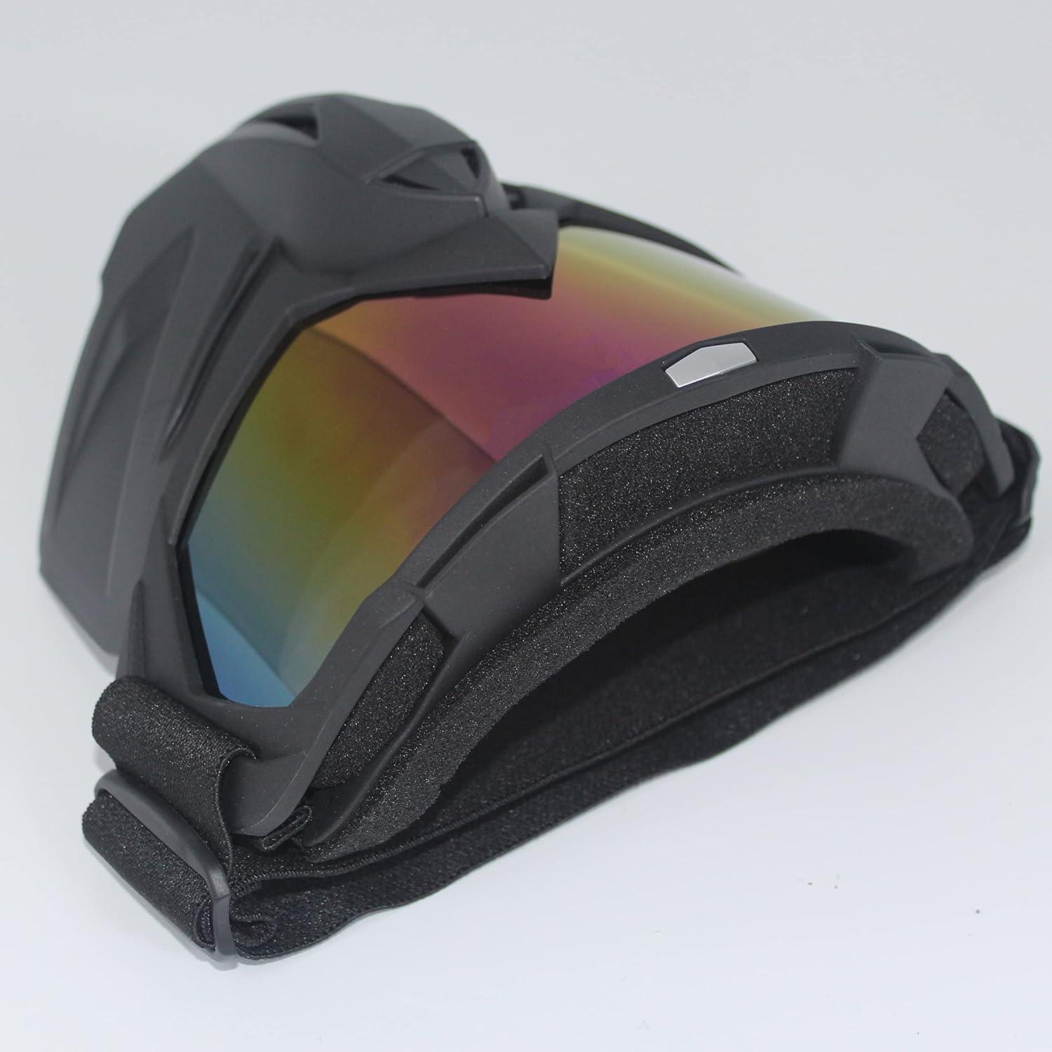 Gafas de Motocicleta Marca X - Lentes Curvadas 180°