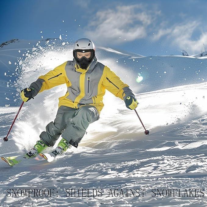 Gafas de Motocicleta Vintage con Máscara Removible - Colorido