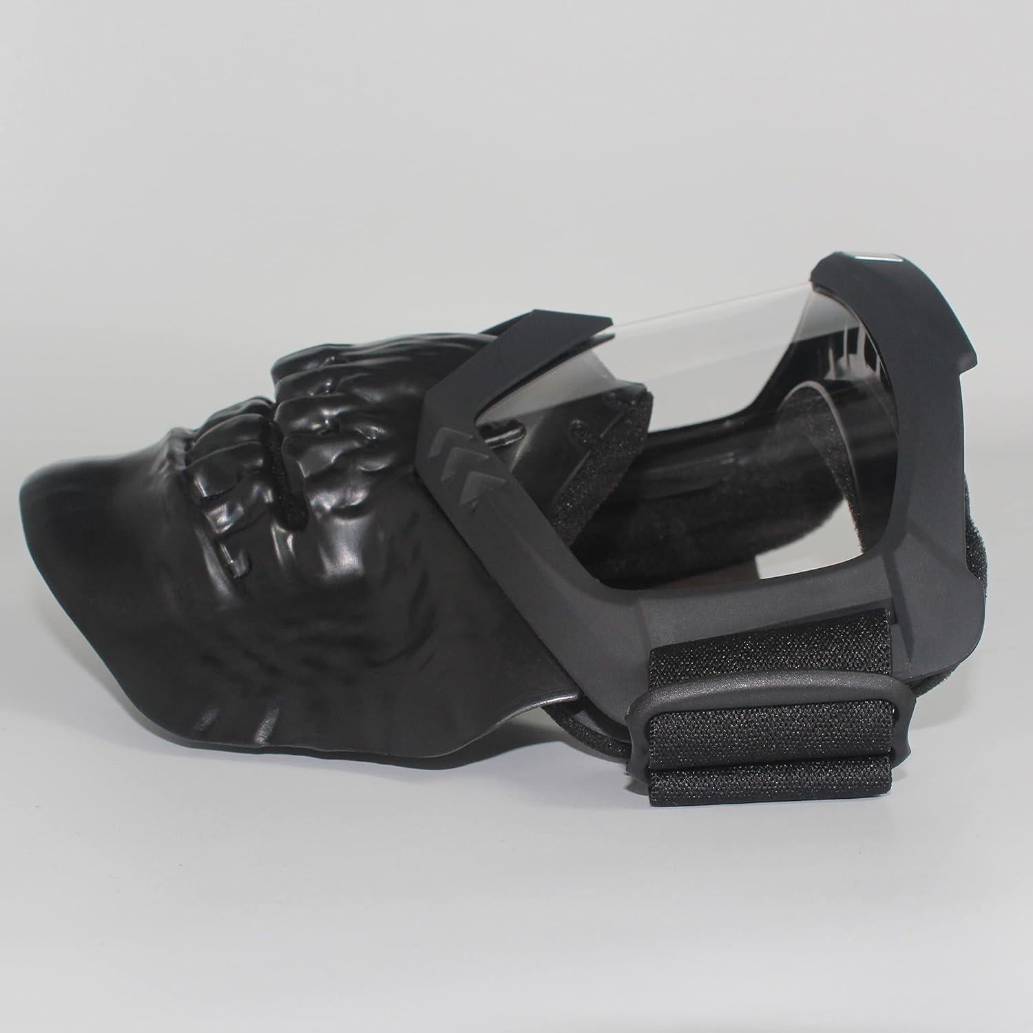 Gafas de Moto Bala con Máscara Facial Removible - Unisex