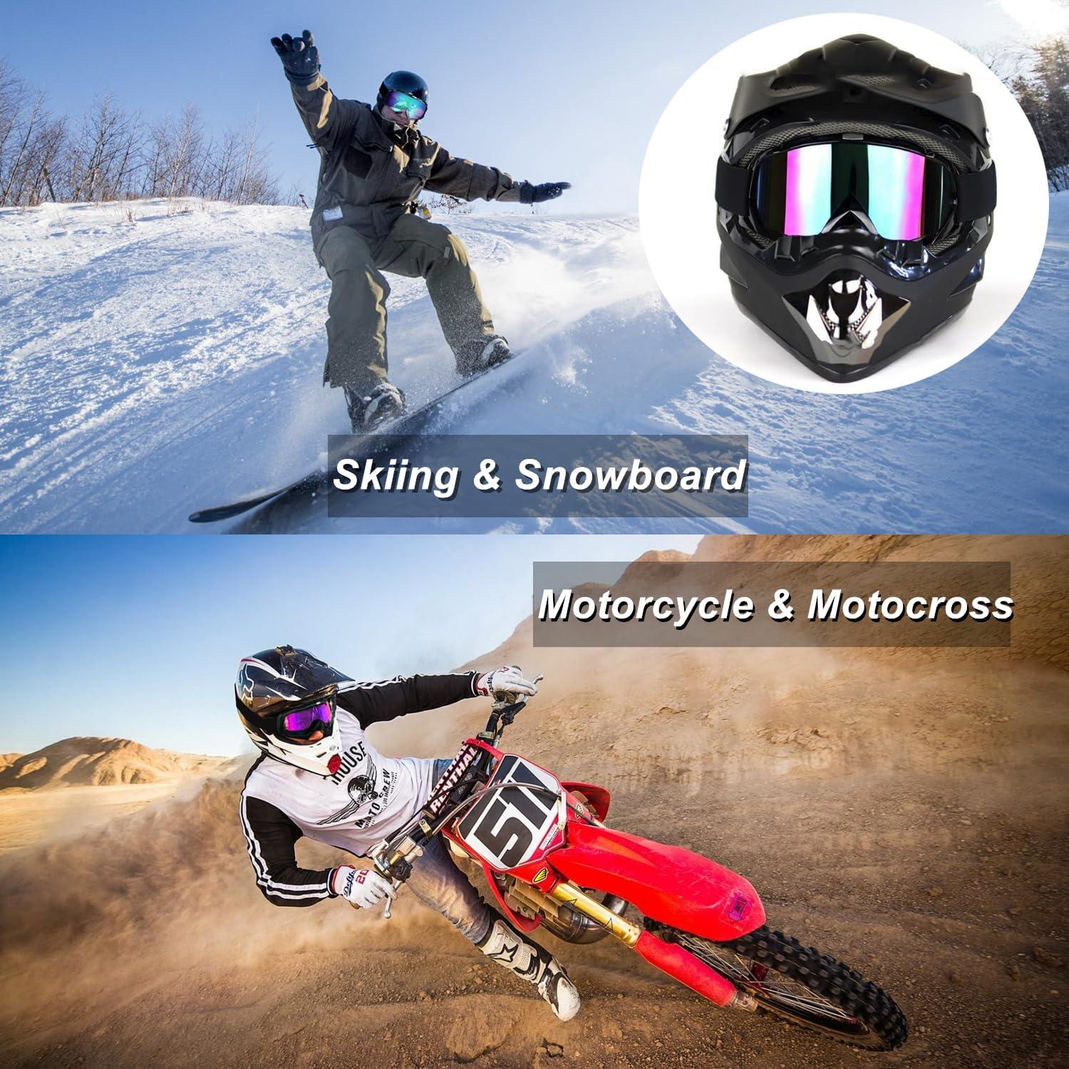 Gafas de Motocross LJDJ Lj24-06-bc a Prueba de Viento