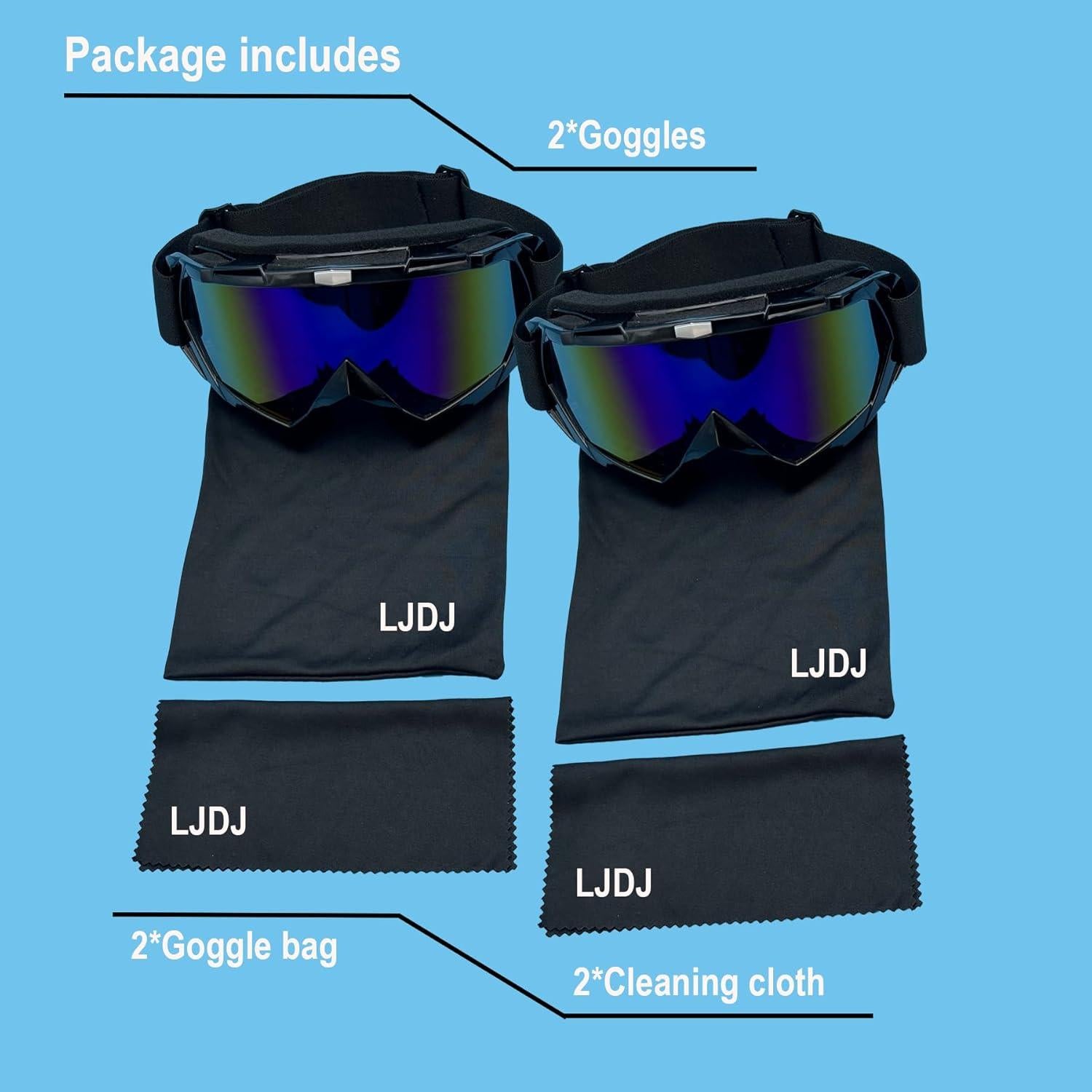 Gafas de Motocross LJDJ Lj24-06-bc a Prueba de Viento