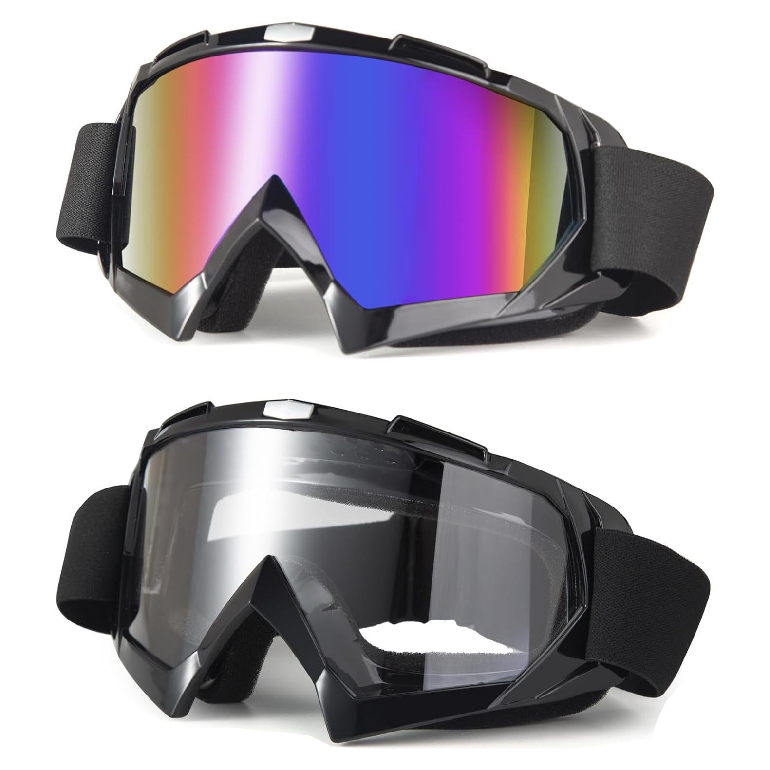 Gafas de Motocross LJDJ Lj24-06 con Lentes UV y Antivaho