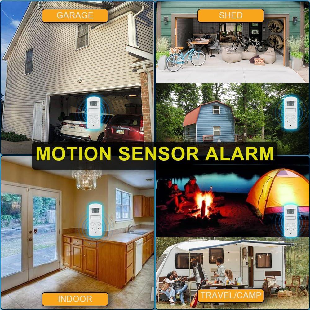 Alarma de Movimiento Mosaic MA20 135dB Inalámbrica USB