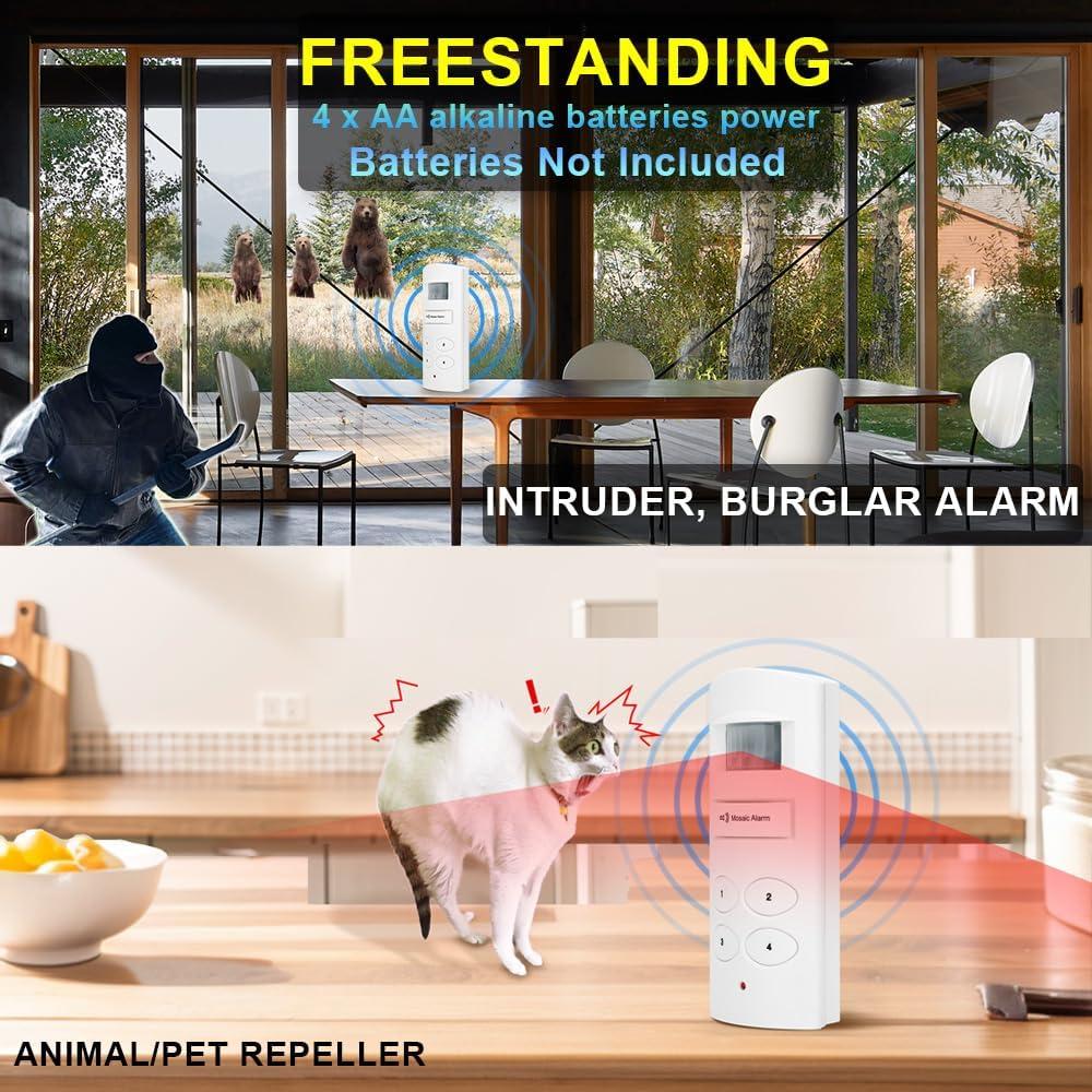 Alarma de Movimiento Mosaic MA20 135dB Inalámbrica USB