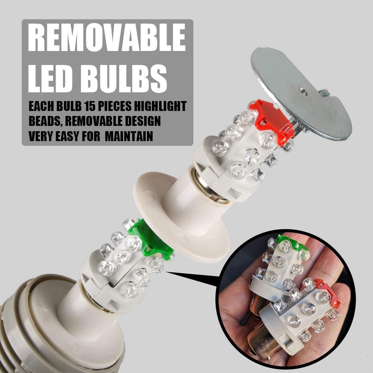 Torre de Señal Industrial LASEEM 110V con Zumbador 90dB