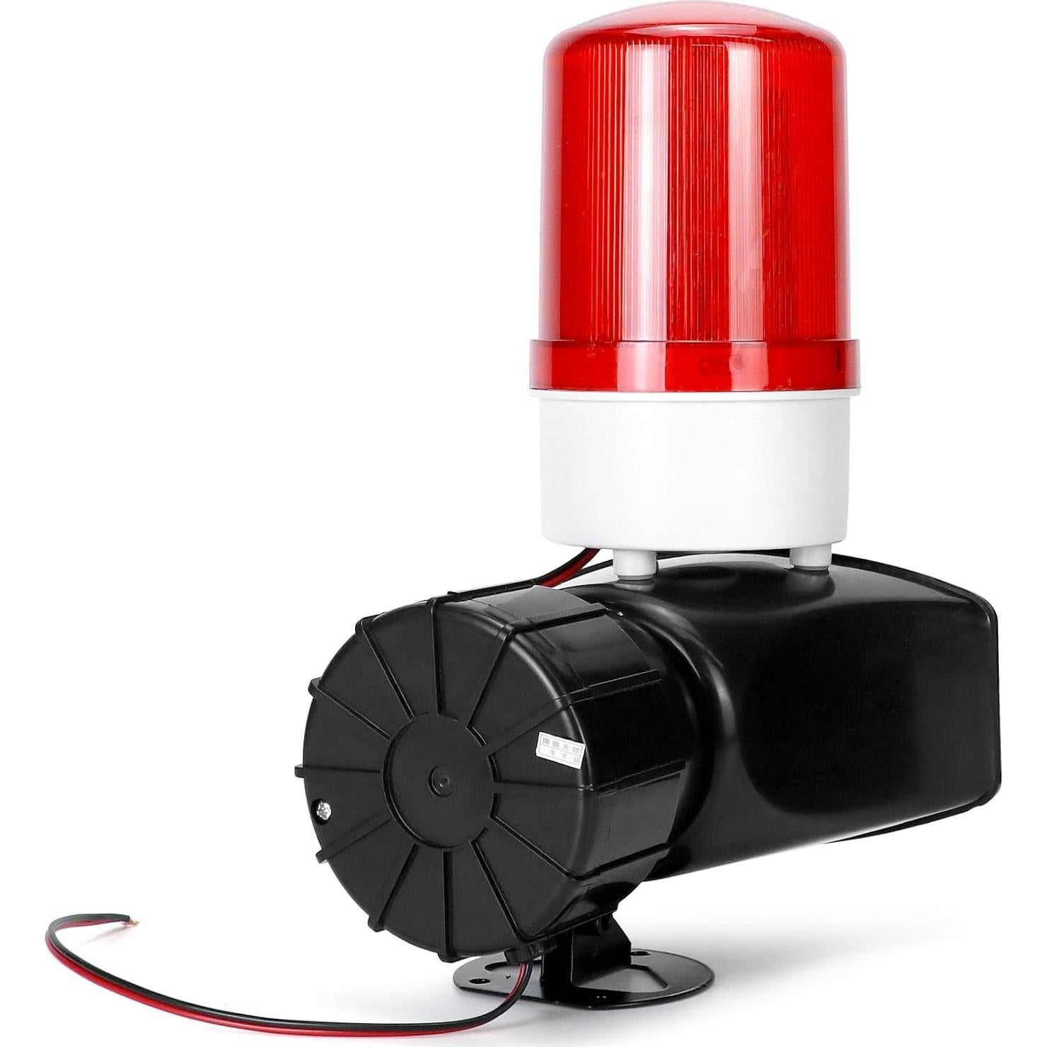 Alarma de Sonido y Luz QWORK 115dB LED 60W para Emergencias