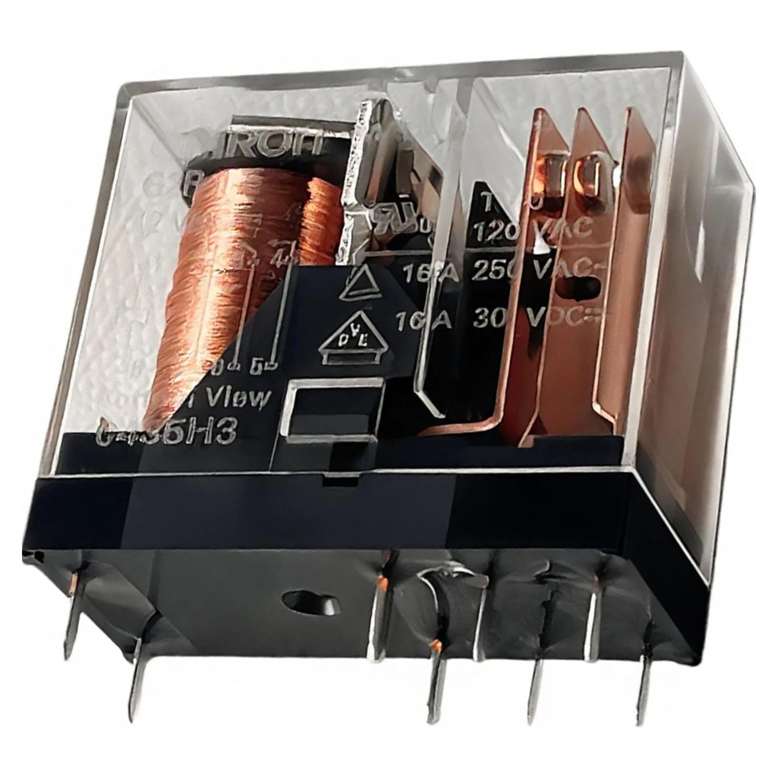 Relé de Potencia PCB RZ G2R-1-E DC12 SPDT 16A 380VAC