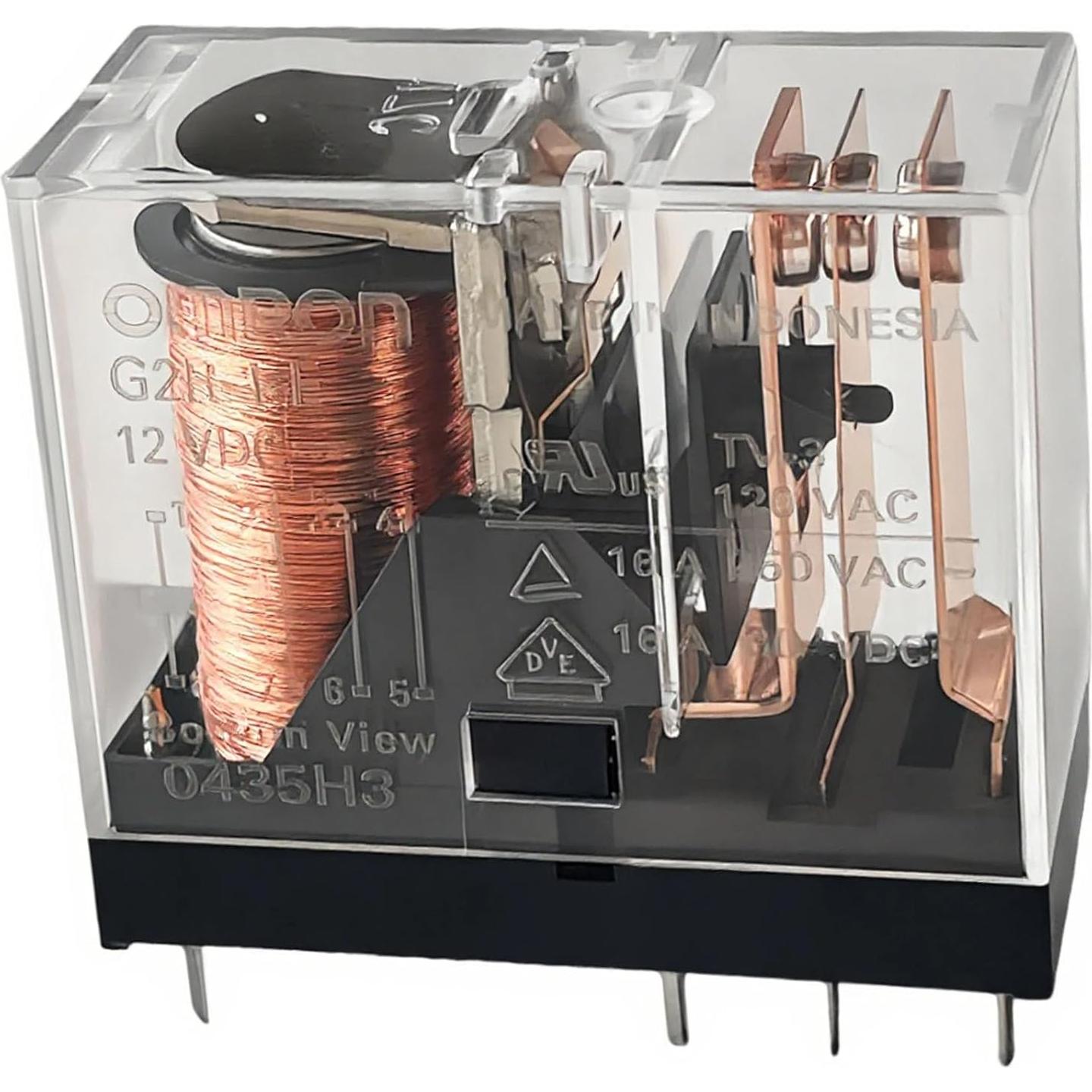 Relé de Potencia PCB RZ G2R-1-E DC12 SPDT 16A 380VAC