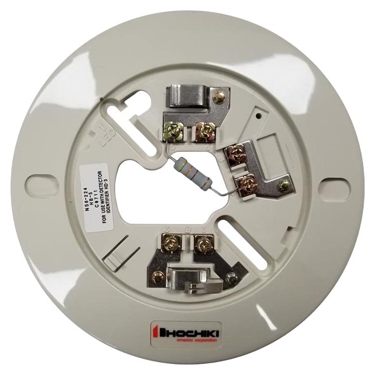 Base de Detector Convencional Hochiki NS6-224 24VDC 15.24cm
