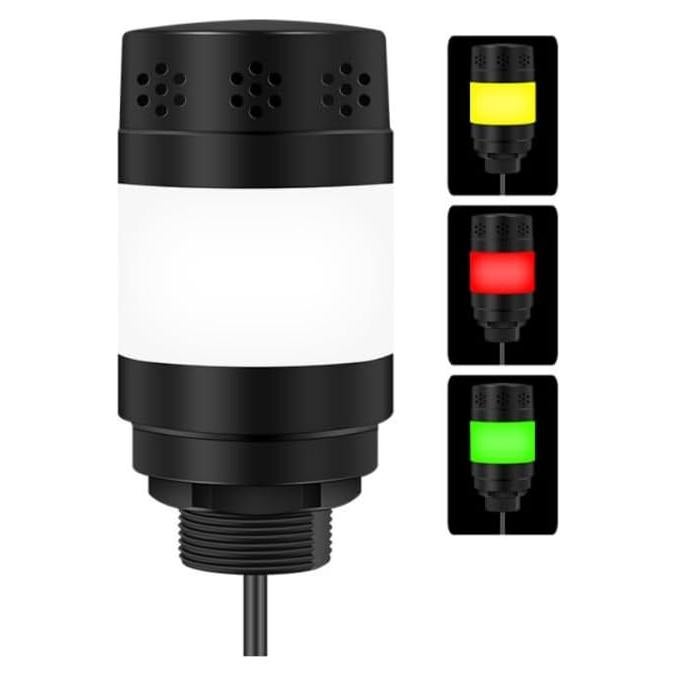 Alarma Visual y Sonora Modbus RTU Flyron FN-VA603 LED 3 Colores