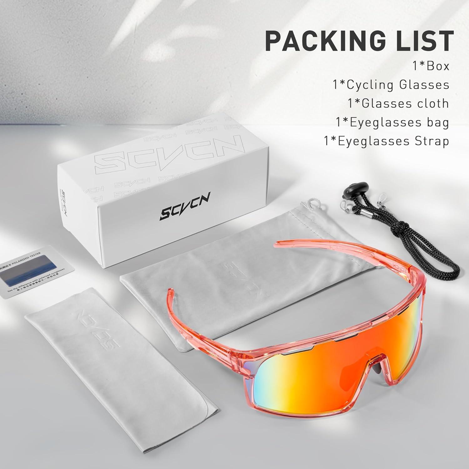 Gafas de Ciclismo SCVCN DZ-S145 Lentes Polarizadas UV400