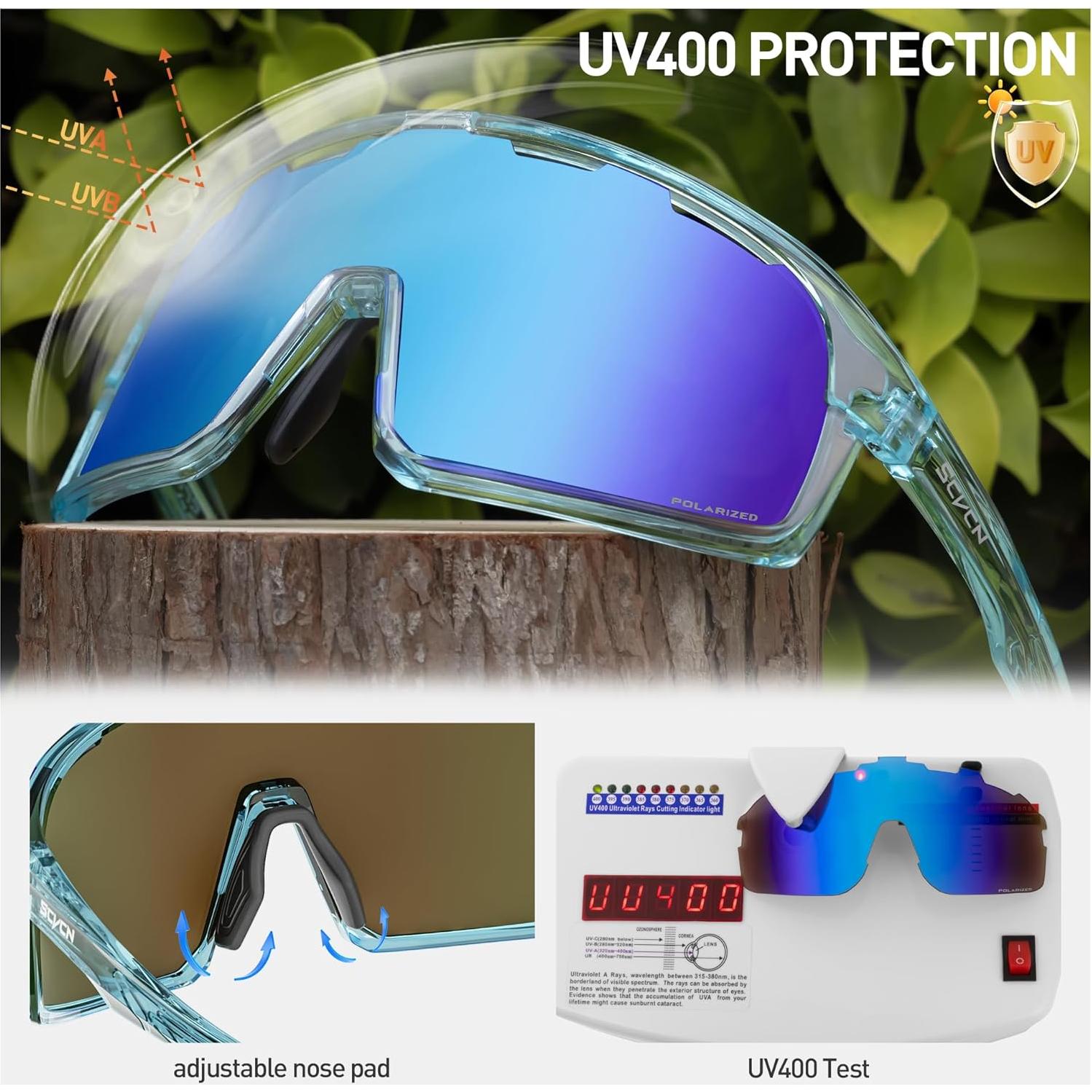 Gafas de Ciclismo SCVCN DZ-S145 Polarizadas UV400
