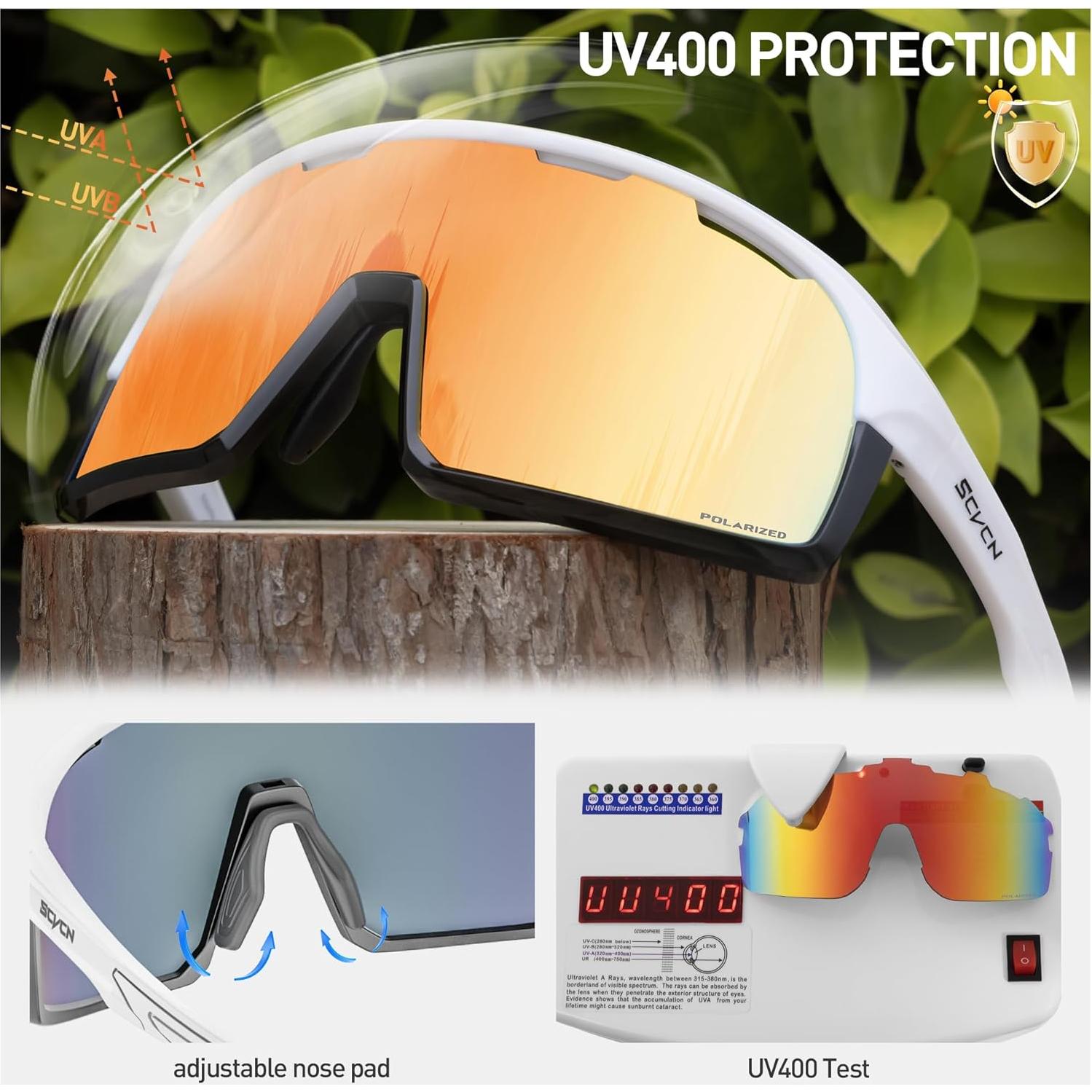 Gafas de Ciclismo SCVCN DZ-S145 Polarizadas UV400