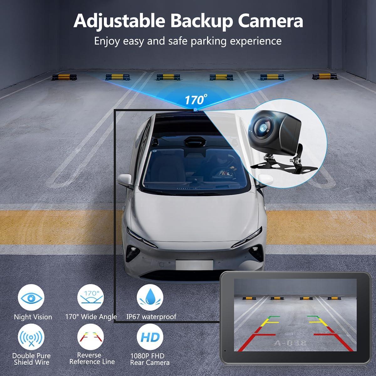 Estéreo de coche Gegaibe FC009 con CarPlay y GPS 1080P